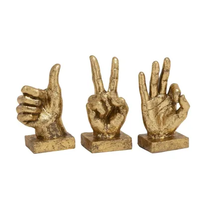 Factory cast metal brass hands