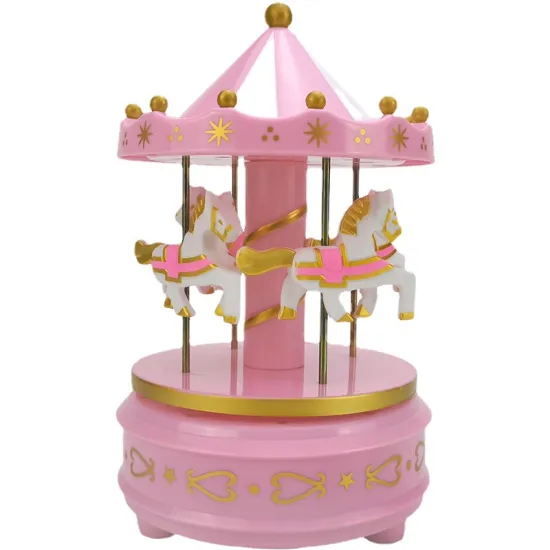 Eight Tone Magic Box: New Arrival Carousel Music Box for Girl's Birthday - Birthday Cake Decorating Supplies" 

However, to make it more concise and SEO-friendly, you might consider:

"New Arrival Carousel Music Box - Eight Tone Magic Girl's Birthday Toy 