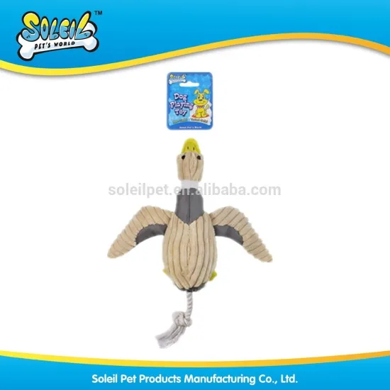 2015 Hot Sale Eco-Friendly Polyester Plush Dog Toy Pet Toy