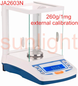 High Precision Balance 260g/1mg, RS232, JA2603N