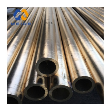 Precision Cutting C51980 C5191 CuSn6 Brass Capillary Gas and Water Straight Copper Pipe