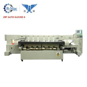 Low Price Factory Offers ZBT AUTO GLOVER-6 Automatic Industrial Working Glove Making Machine