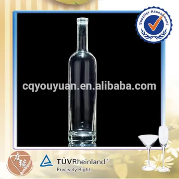 Food Grade Round Glass Spirit Flint Bottles Spirits Bottle 700ML