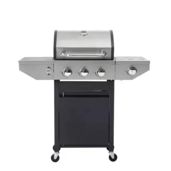 BBQ Gas Gril Stainless Steel Barbecue Stove Gas Barbecue Rack for Outdoor BBQ Gas Grills