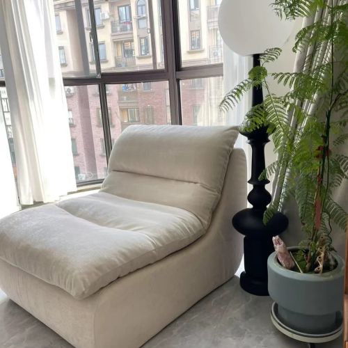 Ergonomic Wood Desk Chair Cozy Single Seater Compression Sofa Supplier