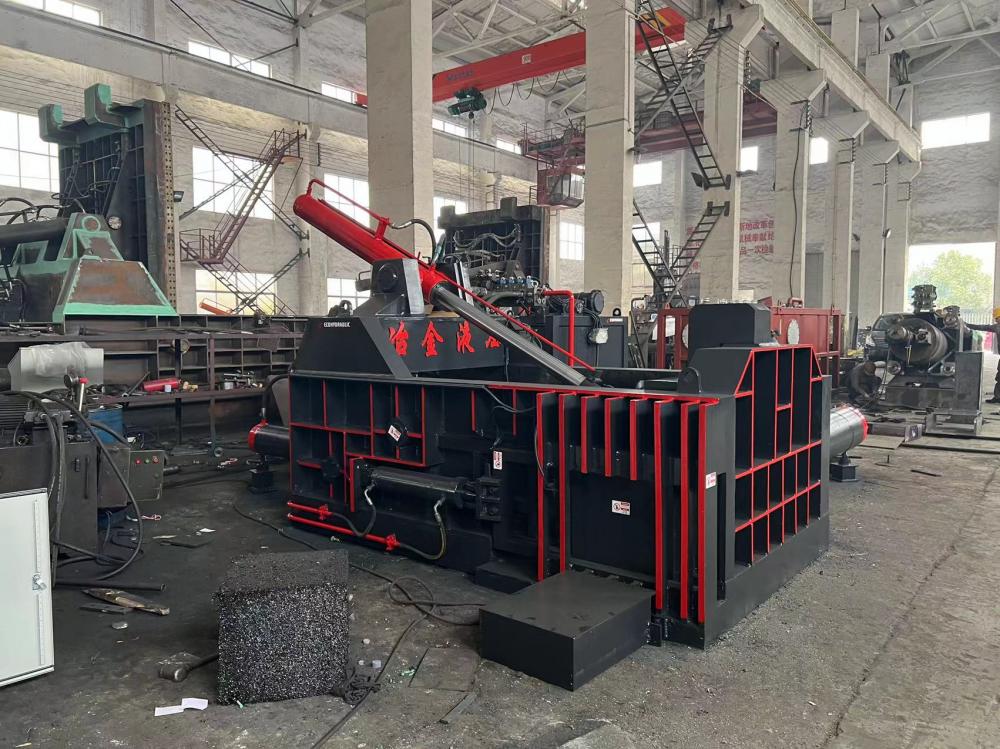 High Density Scrap Metal Baler For Aluminum Steel