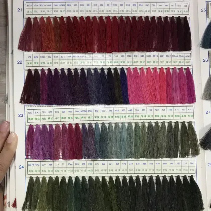 Customizable Color and Size Options: 100% Spun Polyester Bonded Sewing Yarn and Thread in White and Black