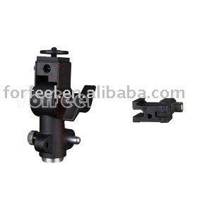 Flash Shoe Umbrella Holder Swivel Light Stand Bracket D