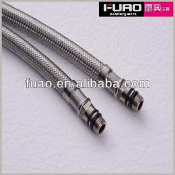 FUAO Basin Tap Single bath sink faucet water inlet outlet pipe