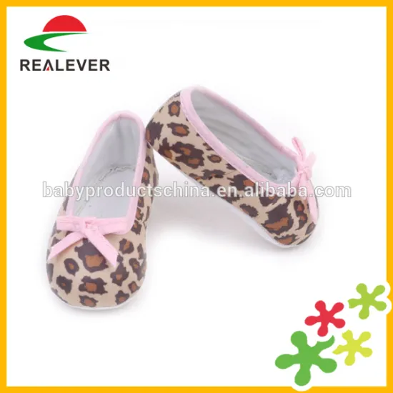 PU Baby Mary Jane WIth Leopard Print Shoes Model:RE1007