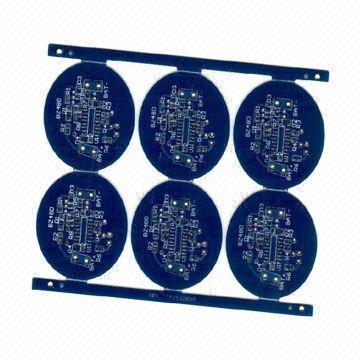 Multilayer PCB with blue solder mask