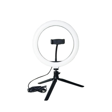 10 Zoll dimmbare LED -Selfie -Ringlicht mit Stativständer