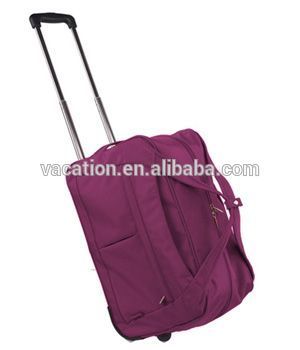 good polyester fashionable sky travel bag for girls