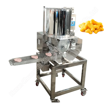 Burger semi-automatico di pattine e pepite di pollo semi-automatico.