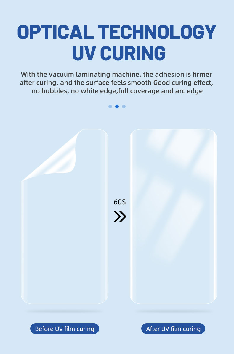 Uv Screen Protector Curing Machine