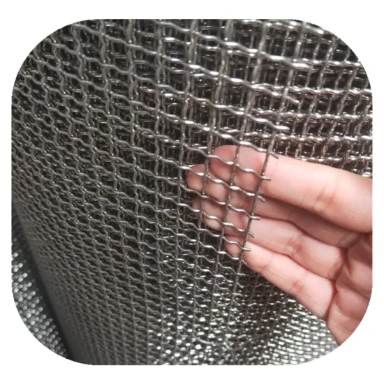 304 316 Stainless Steel Crimped Wire Mesh for Mining