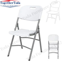 Collapsible plastic chairs for outdoor parties