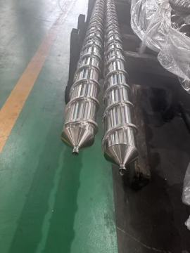 สกรู Bimetallic ที่ทนทานสำหรับการอัดขึ้นรูปอุตสาหกรรม