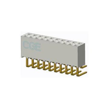 Double-row DIP Right angle type Standing Stickers Connectors