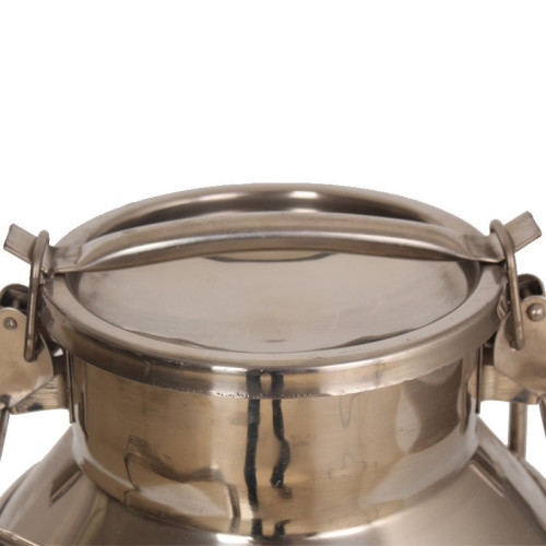 Stainless steel milk processing barrel