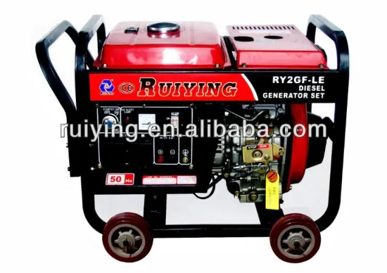 small open frame Diesel Generator for home use