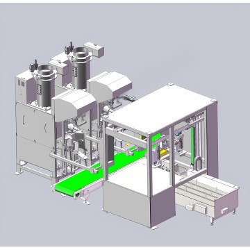 Уплотнявая машина для пакета клапана с автоматическими функциями