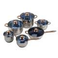 Stainless Steel Nonstick Pan & Pot Set