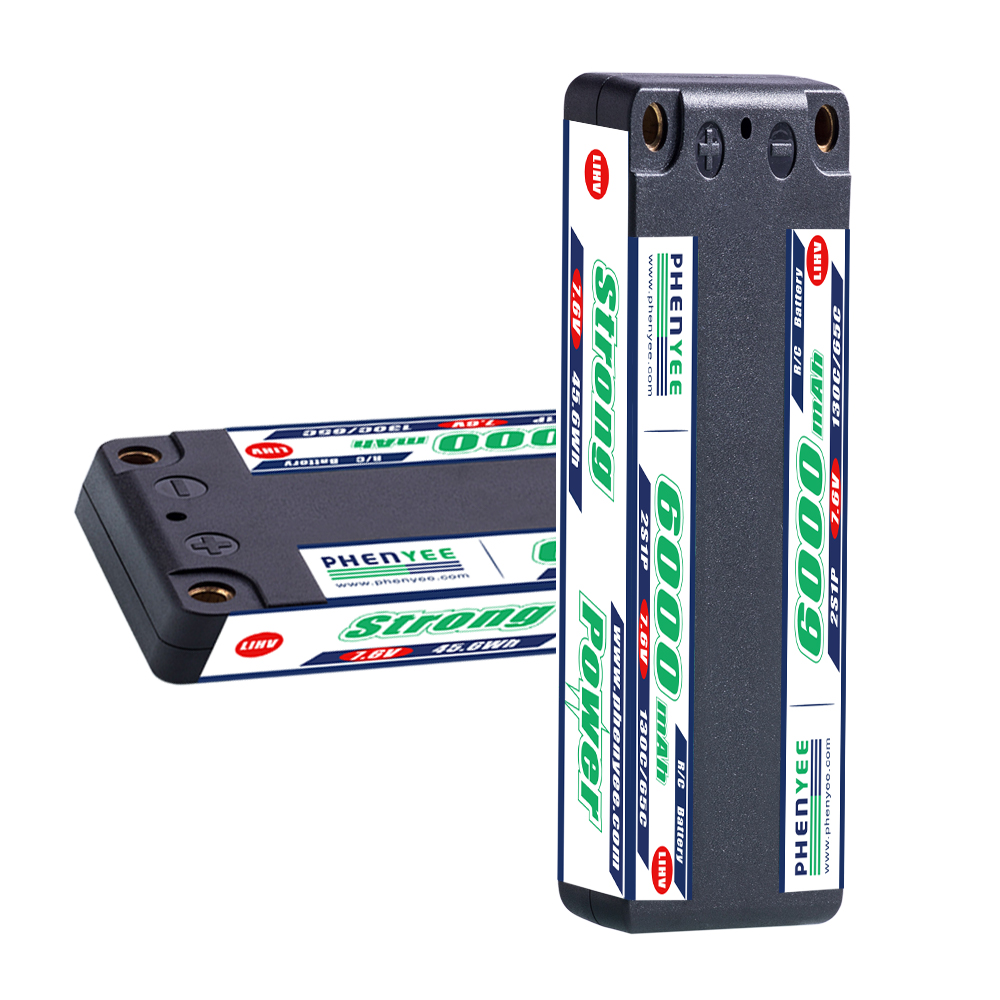 6000mAh 7.6 וולט סוללה נטענת לרכב RC