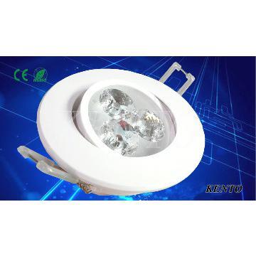 3W 3Leds Warm White Ceiling SpotLight Home Lamp