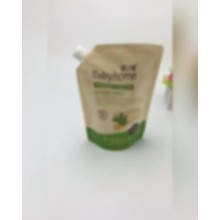 Customized 1L baby aloe washing powder packaging spout-bag
