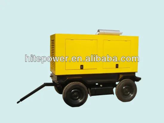 Global Service Stable Power Output trailer diesel generator