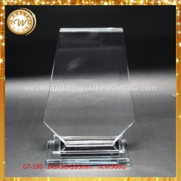 Bottom price hot sell stylish glass crystal trophy