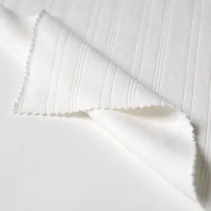 Cotton structured jersey