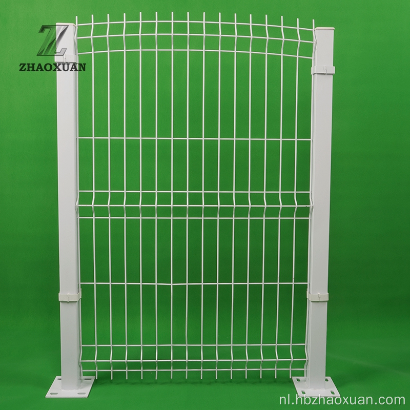 Poeders spuiten coatingdraadmesh hek voor gronden