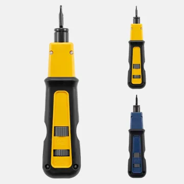RJ45 Network Hardware Yellow Rubber Handle Krone Easy Impact Punch Down Tool" could be shortened to:

"Yellow Rubber Handle RJ45 Punch Down Tool
