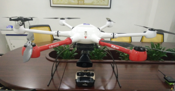 Police Drone 1200mm With Release Servo Dispenser