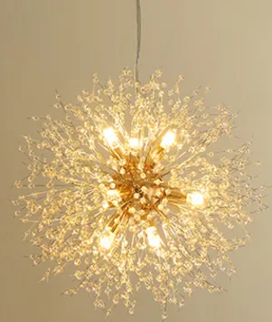 Modern Post Chandelier Art Crystal Clothing Store Chandelier