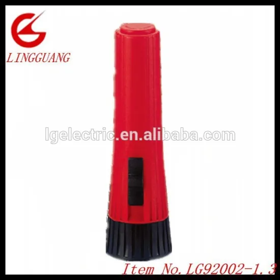 plastic flashlight WITH 3*D battery