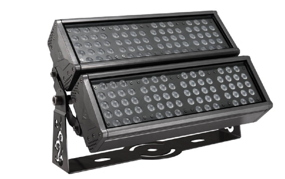 Outdoor LED flood light used in gymnasium