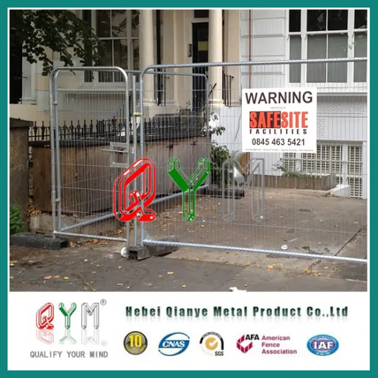 Hot Dipped Galvanized Welded Mesh Temporary Fence/ Construction Crowd Control Barrier