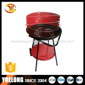20' Standing charcoal bbq grill with wheels
