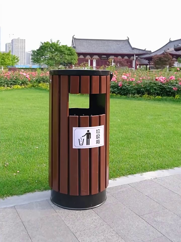 Large Stainless Steel Waste Bin for Hotels and Hospitals