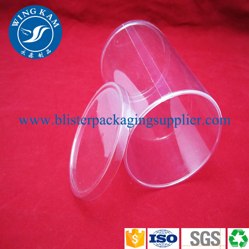 Contain Plastic PVC Box with Up and Down Caps