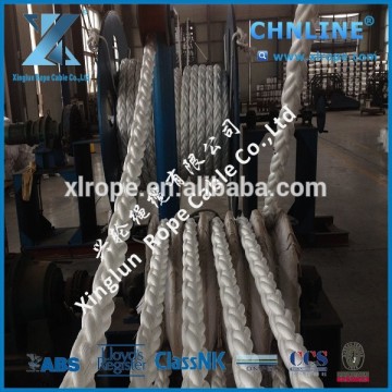 Polyester ship Towing winch mooring rope