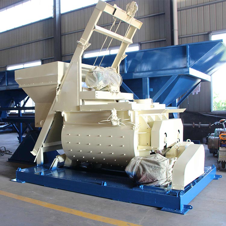 High speed JS concrete mixer machine with 500l