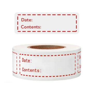 Expired Date Label Barcode Label Roll