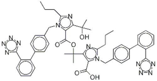 OlMesartan DiMer Ester IMpurity CAS 1040250-19-8