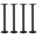 أرجل طاولة الأنابيب الصناعية 4 عبوات