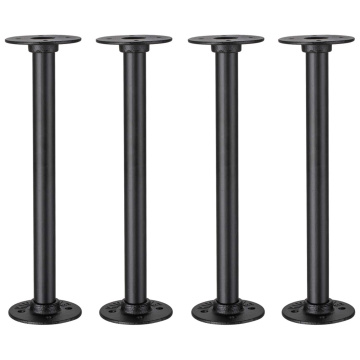 أرجل طاولة الأنابيب الصناعية 4 عبوات