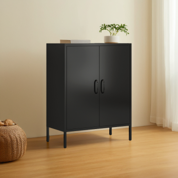Modern Steel Sideboard Cabinet: Enhancing Your Living Room Décor